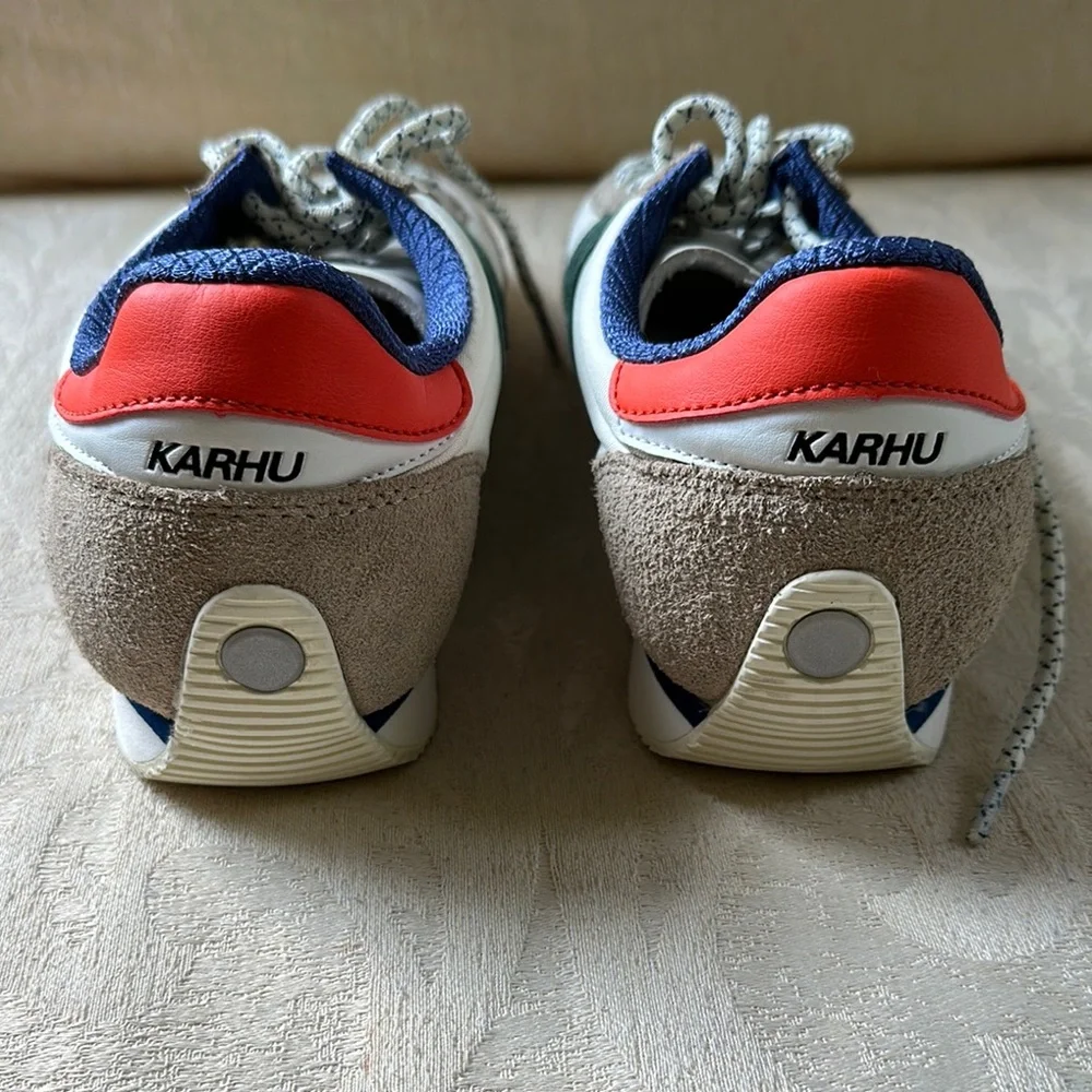 KARHU CHAMPIONAIR MESTARI‎ SNEAKER WHITE TAN BLUE GREEN ORANGE